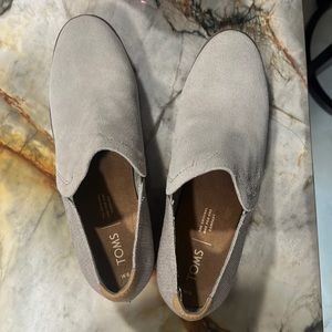 Toms Grey Suede
